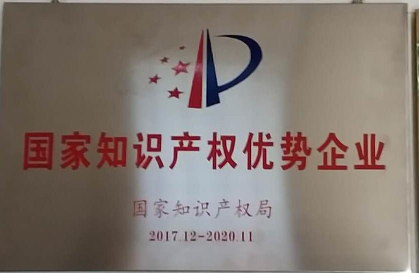 國家知識產(chǎn)權(quán)優(yōu)勢企業(yè)